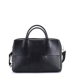 Arco Briefcase Maxi Intrecciato Leather Medium