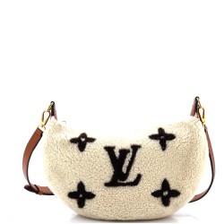 Over The Moon Bag Monogram Giant Teddy Fleece