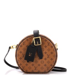 Petite Boite Chapeau Bag Reverse Monogram Canvas