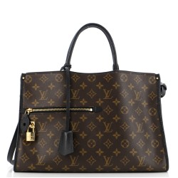 Popincourt NM Handbag Monogram Canvas MM