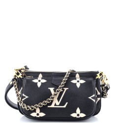 Multi Pochette Accessoires Bicolor Monogram Empreinte Giant