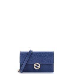 Interlocking Wallet on Chain Leather