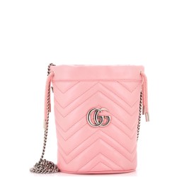 GG Marmont Bucket Bag Matelasse Leather Mini