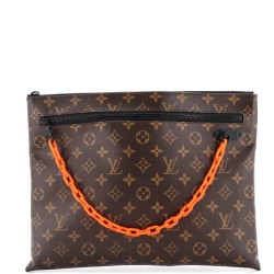 Solar Ray A4 Pouch Monogram Canvas