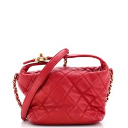 Perfect Meeting Hobo Quilted Lambskin Small
