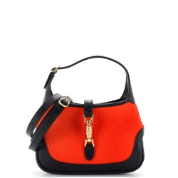 Jackie 1961 Hobo Calf Hair with Leather Mini