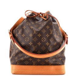 Noe Handbag Monogram Canvas Large