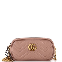 GG Marmont Chain Crossbody Bag Matelasse Leather Mini