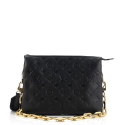 Coussin Bag Monogram Embossed Lambskin PM