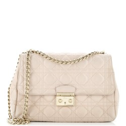 Long Chain Miss Dior Bag Cannage Quilt Lambskin Medium