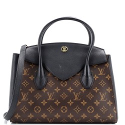 Florine Handbag Monogram Canvas and Leather
