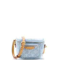 Bum Bag Monogram Denim Mini