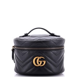 GG Marmont Vanity Backpack Matelasse Leather Mini