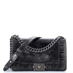 Reverso Boy Flap Bag Printed Lambskin Old Medium