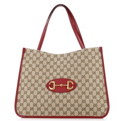 Horsebit 1955 Tote GG Canvas with Leather Medium