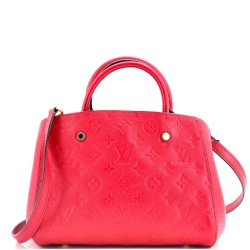 Montaigne Handbag Monogram Empreinte Leather MM