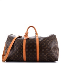 Keepall Bandouliere Bag Monogram Canvas 55