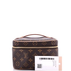 Nice Vanity Case Monogram Canvas Mini