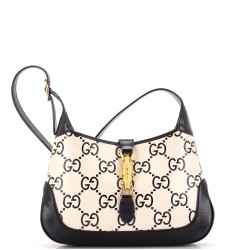 Jackie 1961 Hobo GG Embossed Leather Small