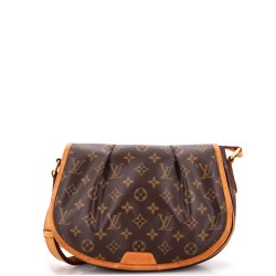Menilmontant Handbag Monogram Canvas PM
