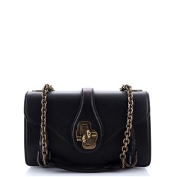 City Knot Flap Bag Leather