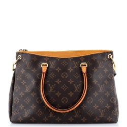Pallas Tote Monogram Canvas with Leather