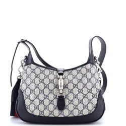 Jackie 1961 Hobo GG Coated Canvas Small