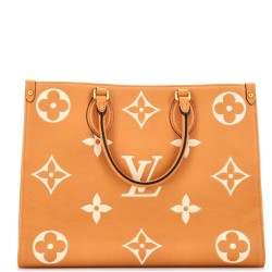 OnTheGo Tote Bicolor Monogram Empreinte Giant MM