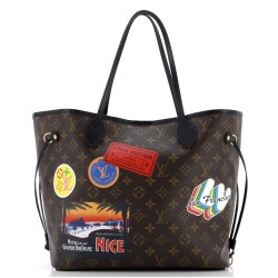 Neverfull NM Tote Limited Edition World Tour Monogram Canvas MM