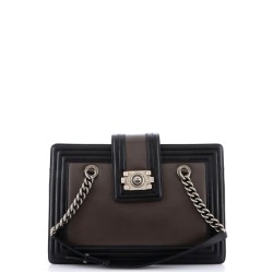 Boy Tote Glazed Calfskin Small