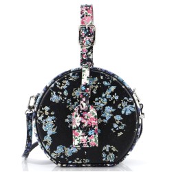 Petite Boite Chapeau Bag Floral Printed Leather
