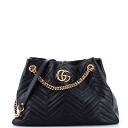 GG Marmont Chain Shoulder Bag Matelasse Leather