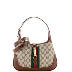 Jackie 1961 Hobo GG Coated Canvas Small