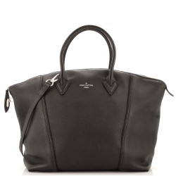 Soft Lockit Handbag Leather MM