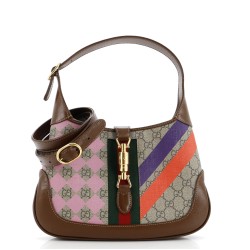 Jackie 1961 Hobo Printed GG Coated Canvas Small