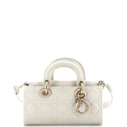 Lady D-Joy Bag Cannage Quilt Patent Small