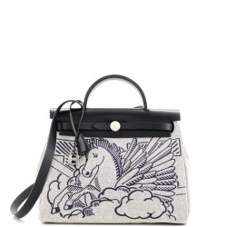 Herbag Zip Pegase Pop Toile and Leather 31