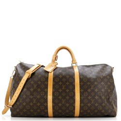 Keepall Bandouliere Bag Monogram Canvas 60