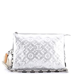 Coussin Bag Monogram Embossed Lambskin PM