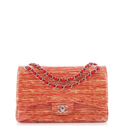 Classic Double Flap Bag Printed Patent Jumbo