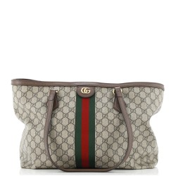 Ophidia Shopping Tote GG Coated Canvas Medium
