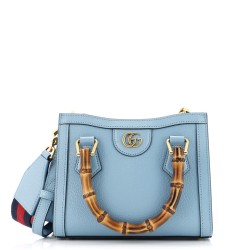 Diana NM Bamboo Handle Tote Leather Mini