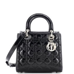 Lady Dior NM Bag Cannage Quilt Patent Medium