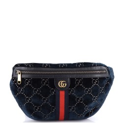 Ophidia Zip Belt Bag GG Velvet