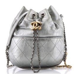 Gabrielle Drawstring Bag Quilted Calfskin Medium