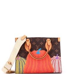 OnTheGo Tote Yayoi Kusama Pumpkins Monogram Canvas PM