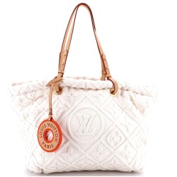 LVacation Tote By The Pool Monogram Cotton