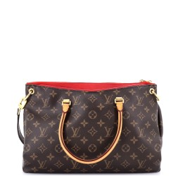 Pallas Tote Monogram Canvas with Leather
