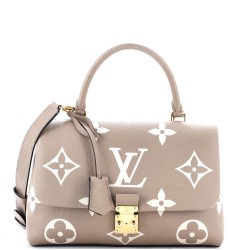 Madeleine Handbag Bicolor Monogram Empreinte Giant MM