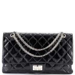 Reissue 2.55 Flap Bag Quilted Crinkled Patent 227